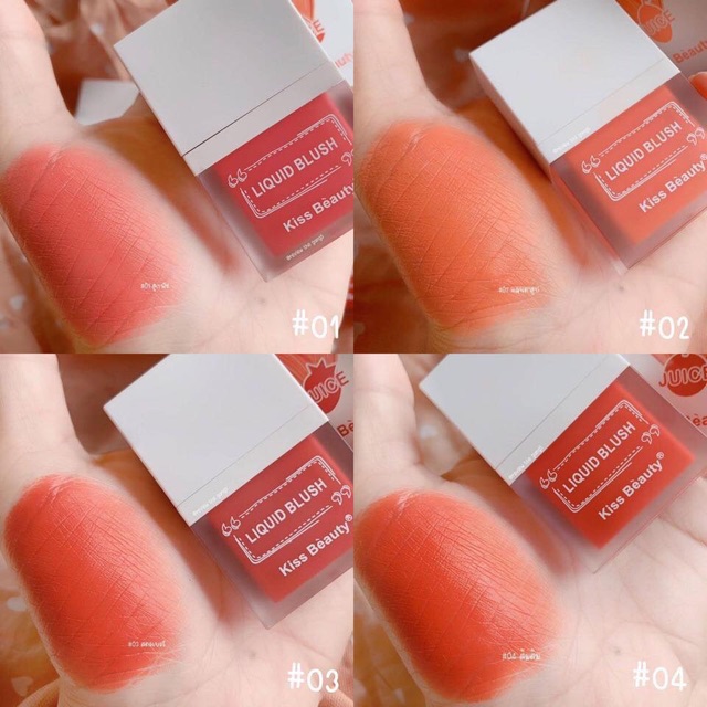kiss beauty liquid blush