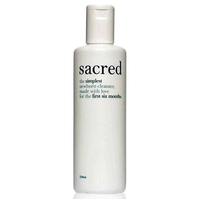sacred newborn cleanser