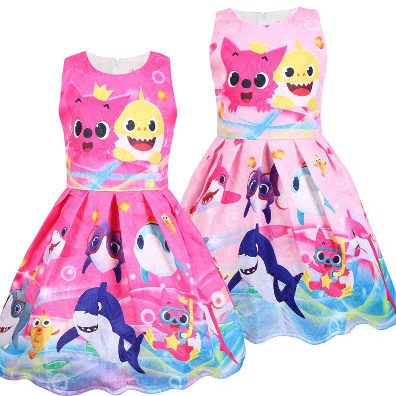 baby shark party dress