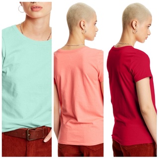 Hanes Women’s Essentials Relaxed Fit Short Sleeve Crewneck T-Shirt