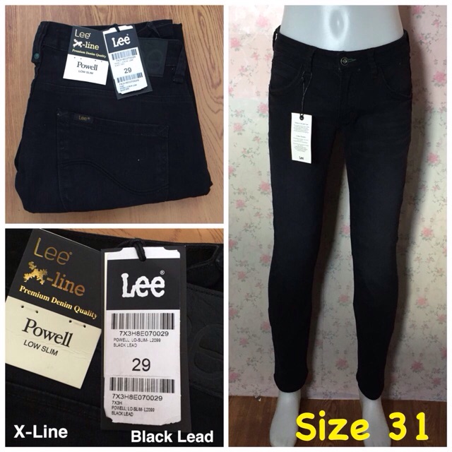 lee x line jeans