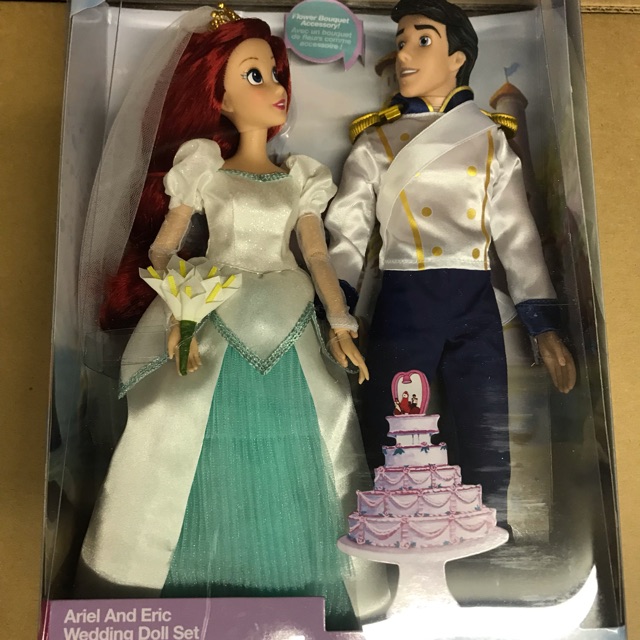 ariel and eric wedding dolls
