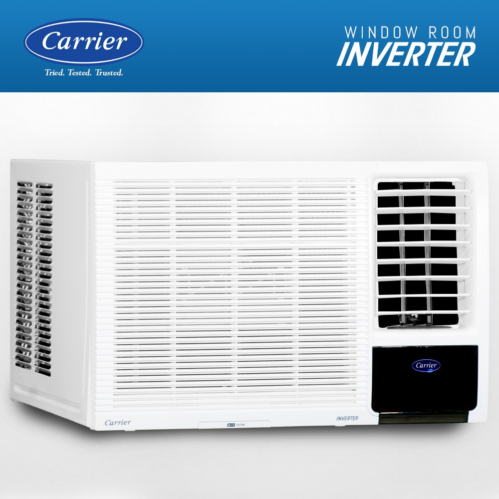 Carrier Window Type Inverter Aircon, 2.0 hp, FP51PMXRACCARH19KEEP8CV