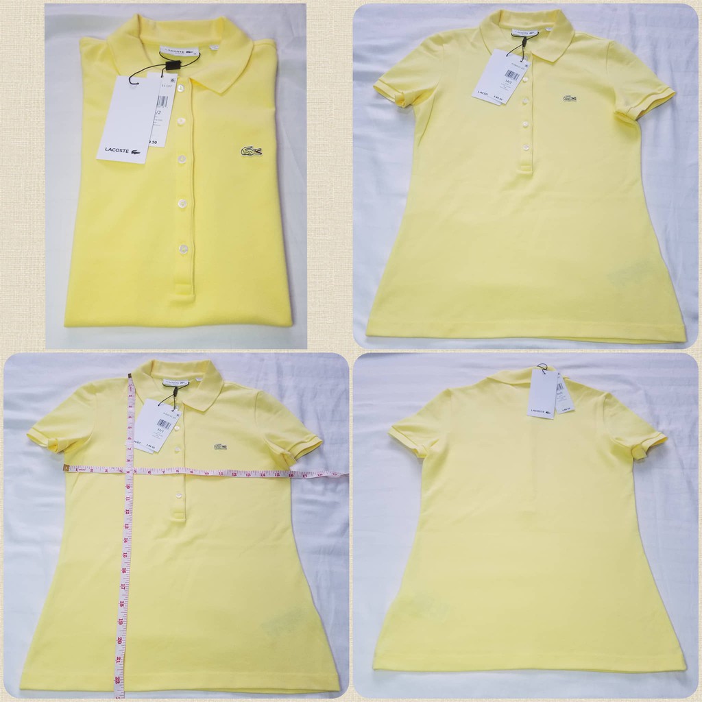 lacoste stretch fit polo