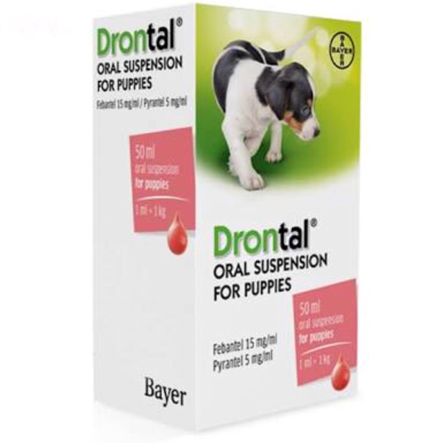Drontal Puppy Wormer 50 ml Shopee Philippines