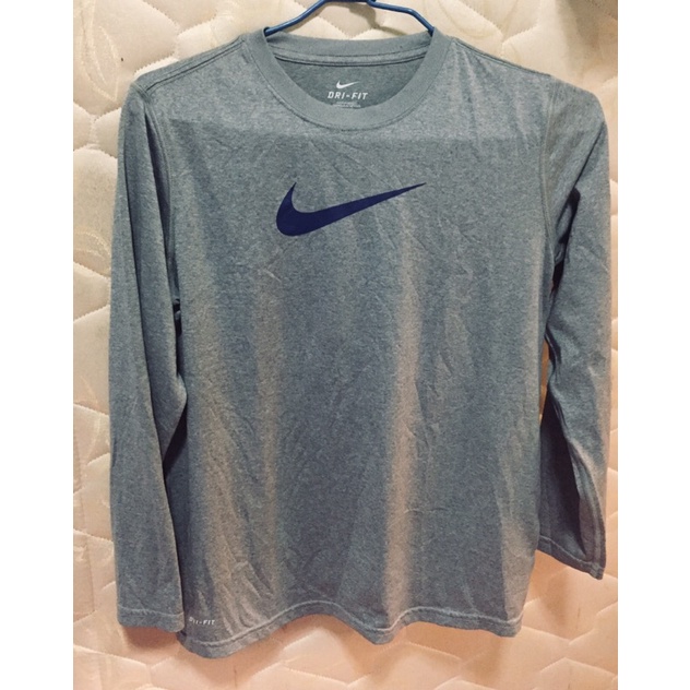 Original NiKE -Large-dri-fit long sleeve for ladies-Preloved | Shopee ...