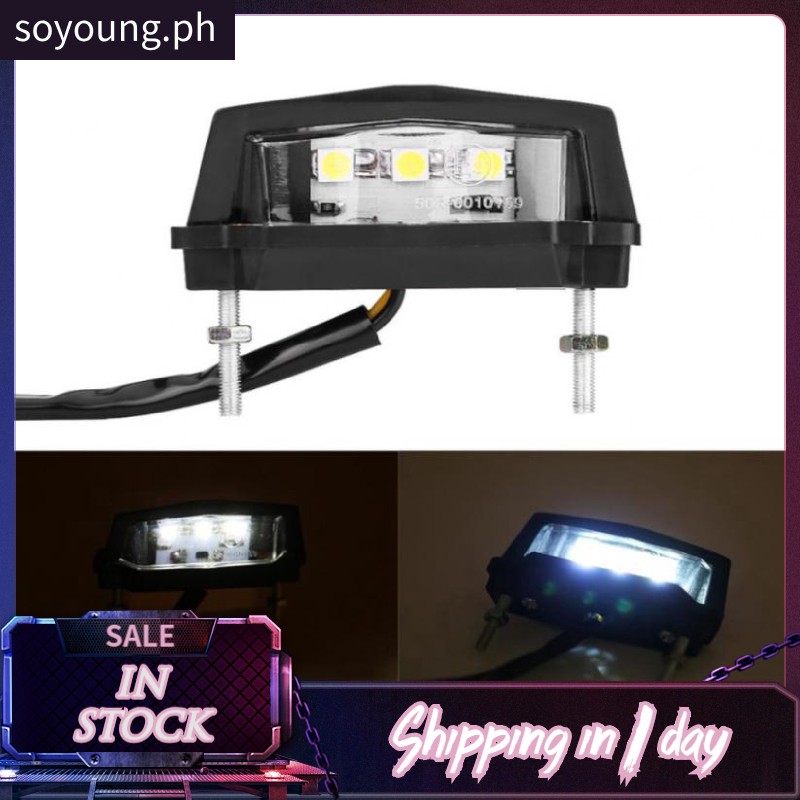 universal led license plate light