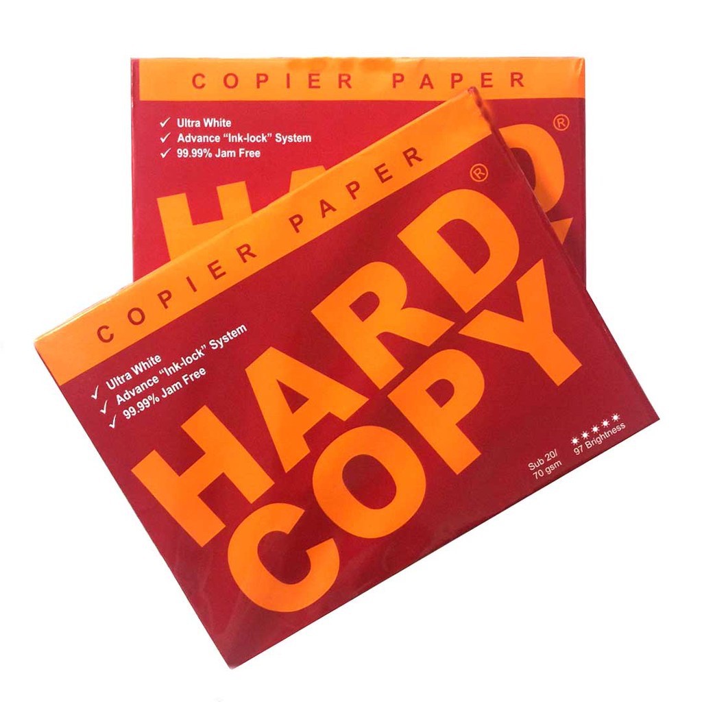 HARD COPY PAPER (500 SHEETS SIZE A4, SHORT, LONG) Shopee Philippines