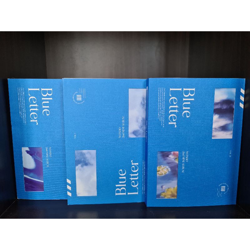 Wonho Blue Letter Unsealed Album Shopee Philippines