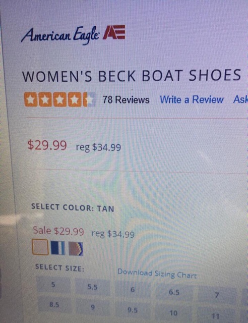 american eagle boat shoes womens