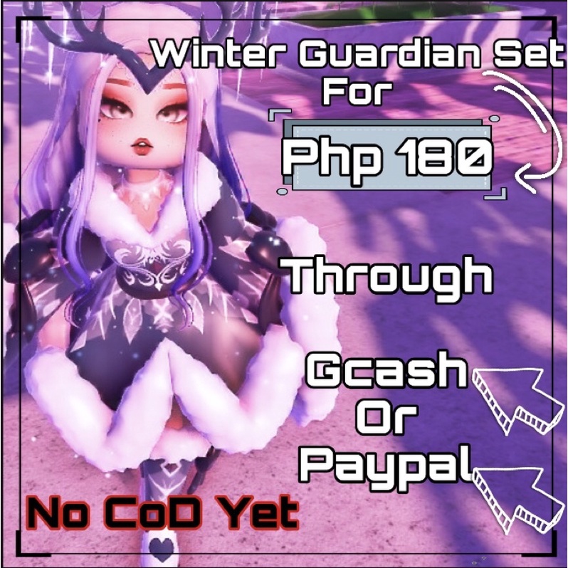 Winter Guardian And Enchanting Heirloom Set Royale High Roblox Shopee Philippines