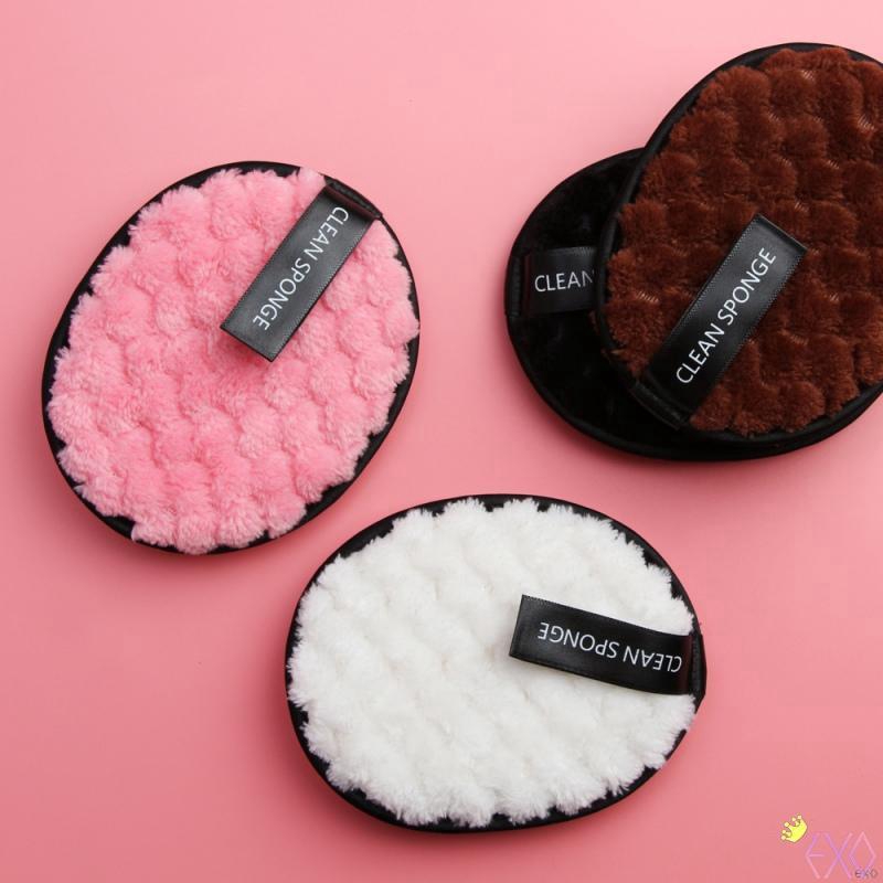 MAANGE Lazy DoubleSided Sponge Washable Makeup Remover Puff Shopee