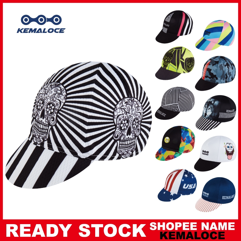 polyester cycling cap