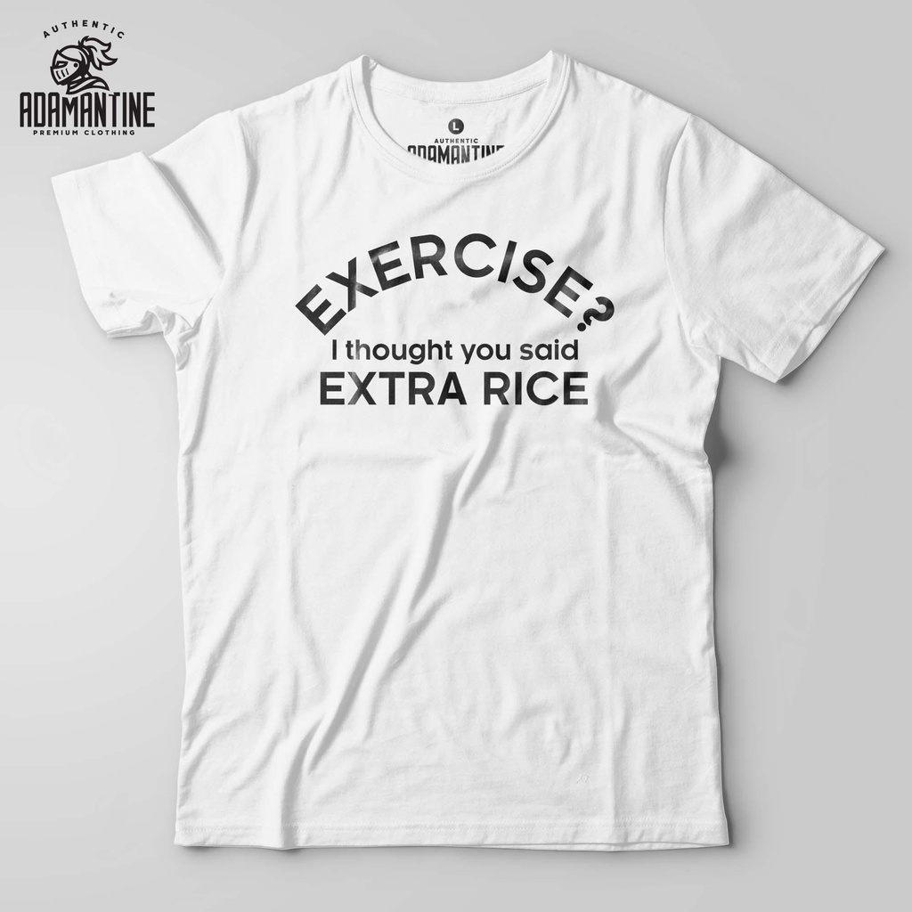 Exercise I Thought You Said Extra Rice Shirt - Adamantine - ST