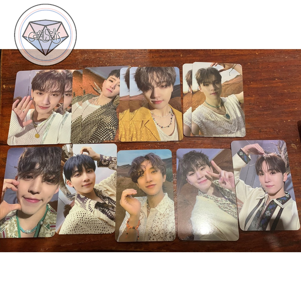 Seventeen 4th Album Face The Sun WeVerse Fansign Photocards Set ...