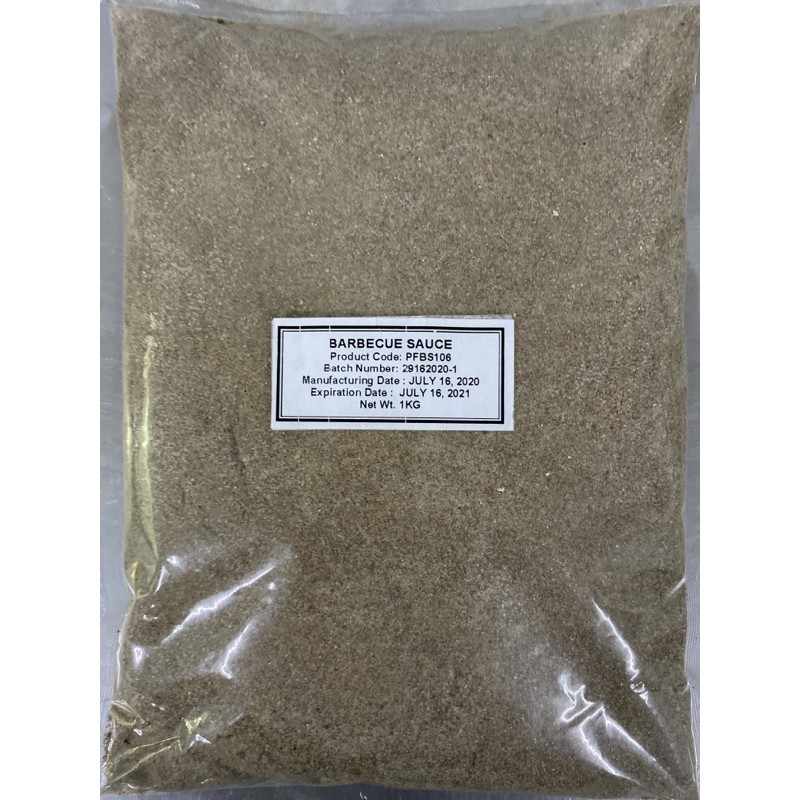 BBQ Sauce Powder Mix 1kg Shopee Philippines