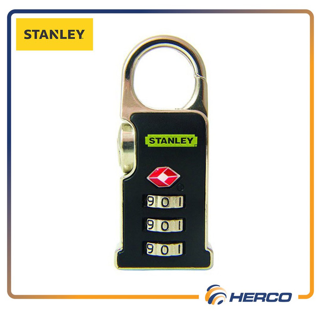 stanley tsa lock