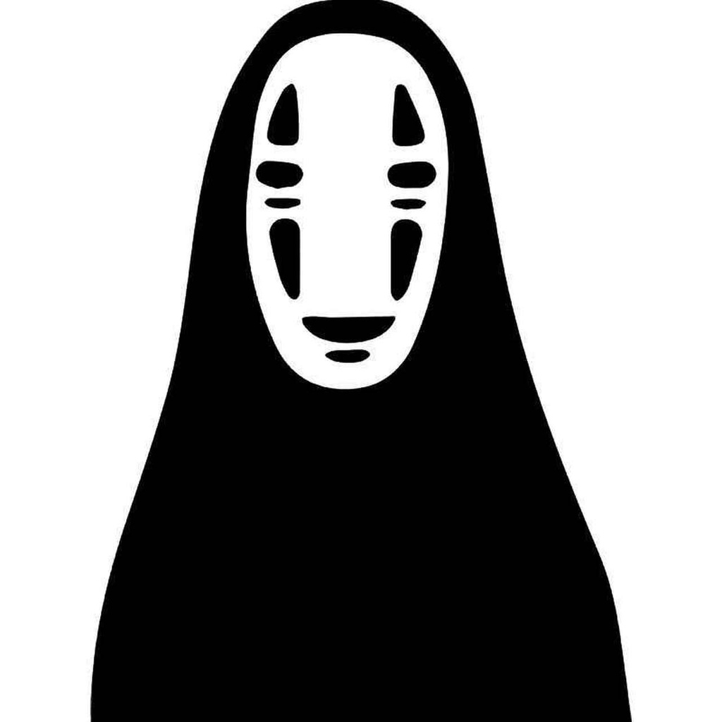 NO FACE spirited away sticker with freebies | Shopee Philippines