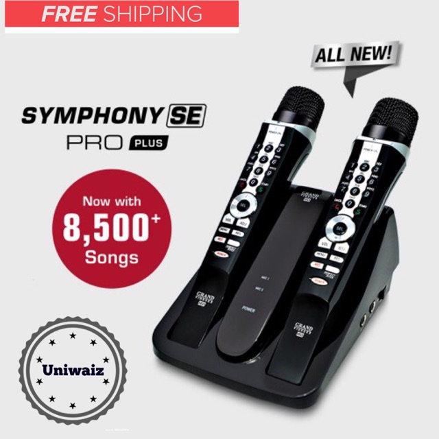 COD grand videoke Symphony SE PRO Plus Original Brandnew Shopee