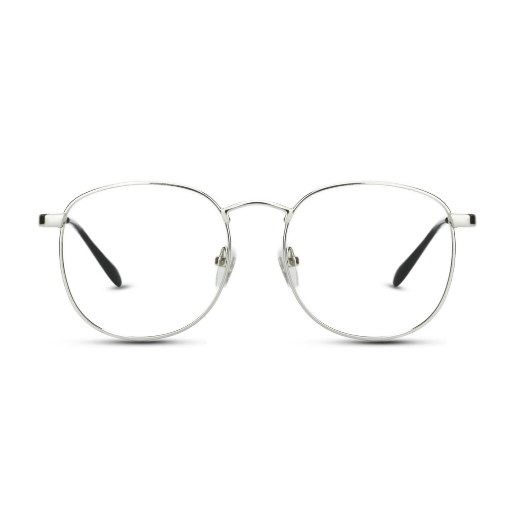 MetroSunnies Jonah Specs (Silver) / Replaceable Lens / Eyeglasses for ...