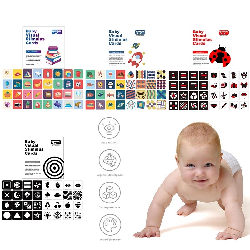 baby-visual-stimulation-cards-cognize-toy-high-contrast-black-white