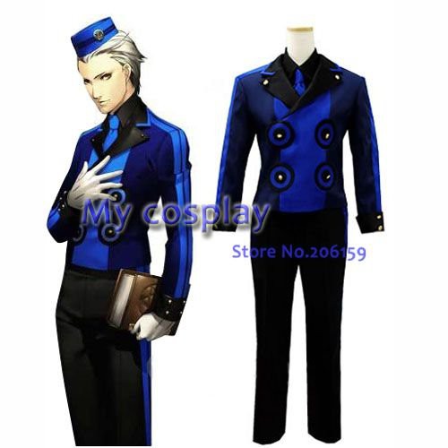 Persona 3 Teodoa Men'S Cosplay Jaket Suit Kits Costume Halloween Costume  For Men Japanese Anime Cos | Shopee Philippines