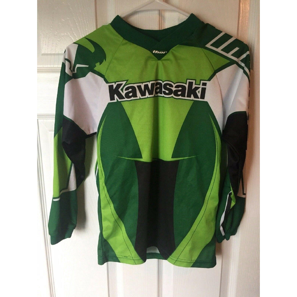 kawasaki dirt bike jersey