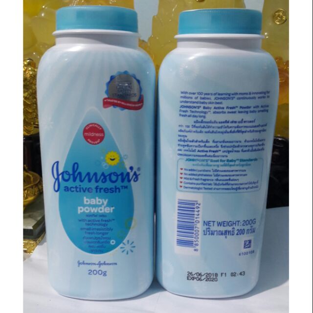 johnson's baby powder 200g price