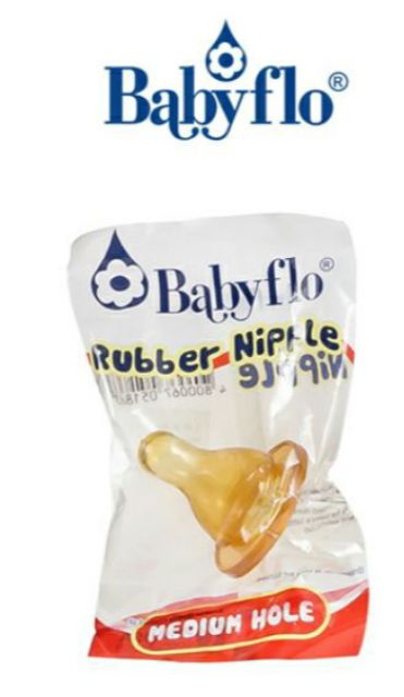 babyflo rubber nipple