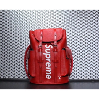 red louis vuitton supreme bag