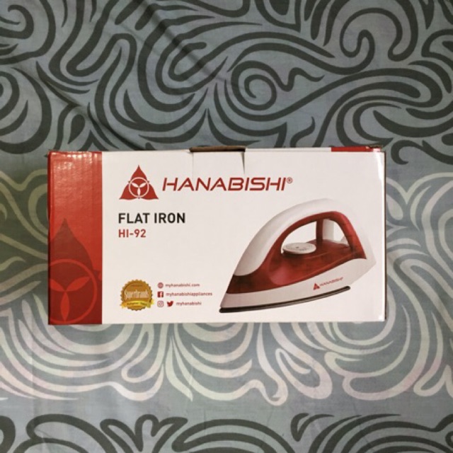 hanabishi flat iron