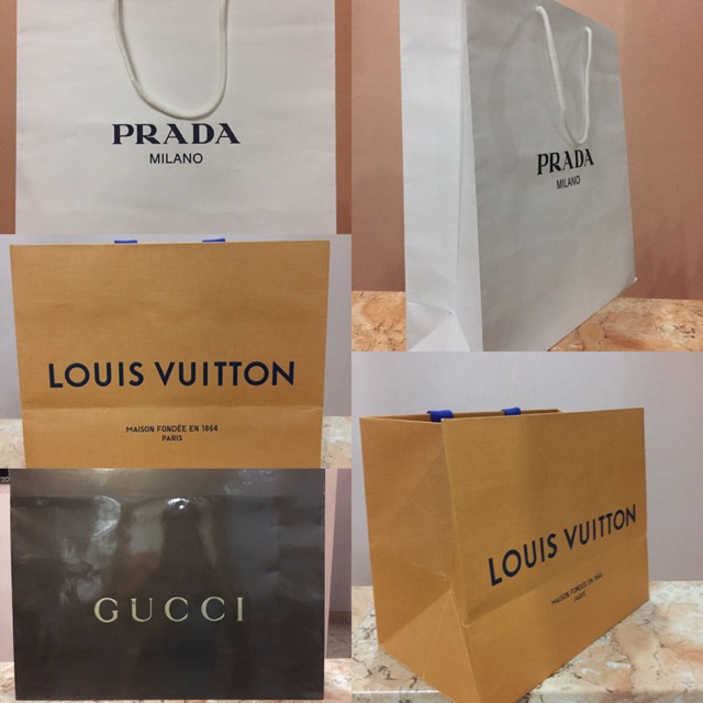 gucci paper bag price