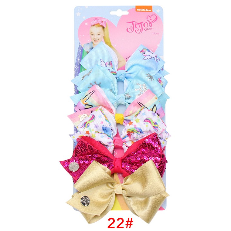 Hair Bow LOL JoJo 5.6 in Siwa Baby Shark JoJo Siwa | Shopee Philippines