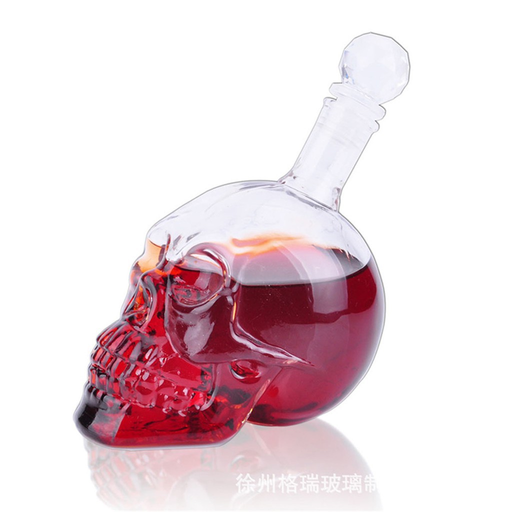 Crystal Head Vodka Bottle Skull Creative Decanter Shopee Philippines