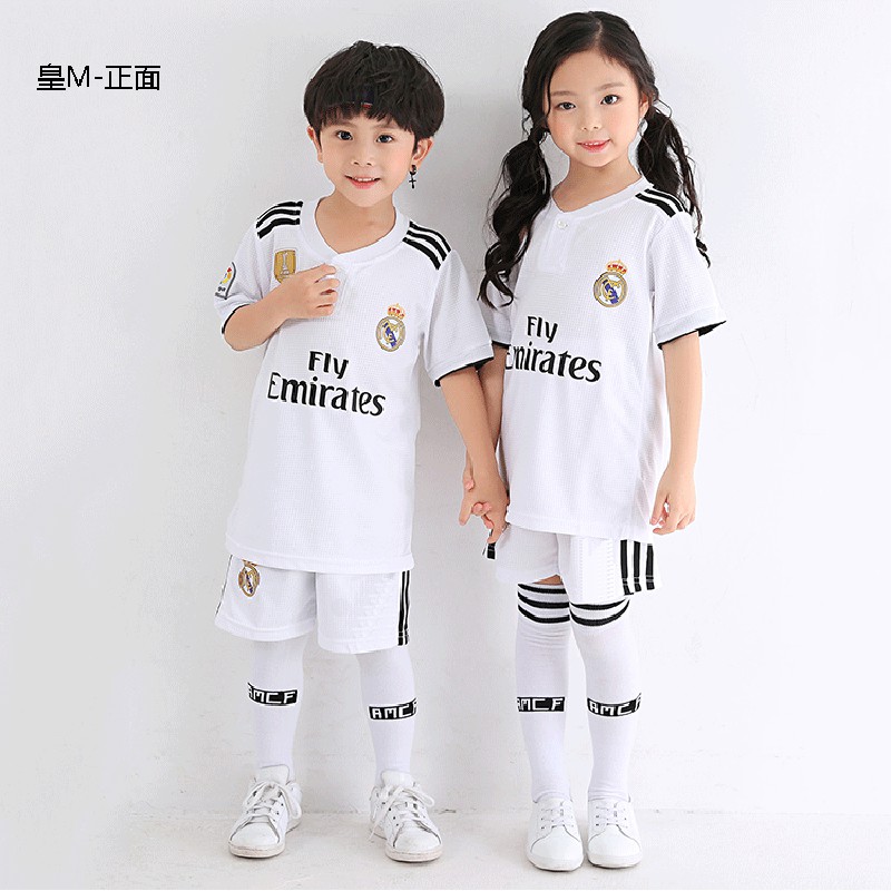 real madrid childrens football kit