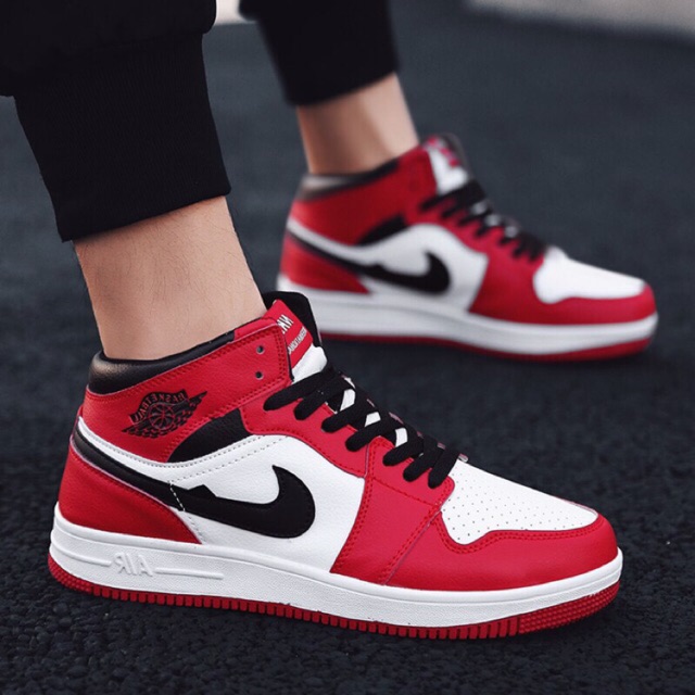 NIKE high cut sneakers Air Jordan 1 AJ basketball Unisex | Shopee  Philippines