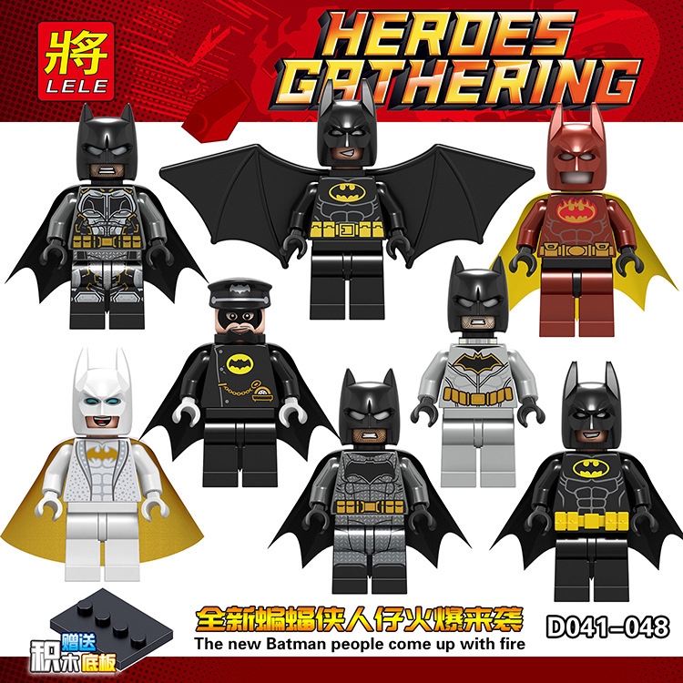 all batman lego minifigures