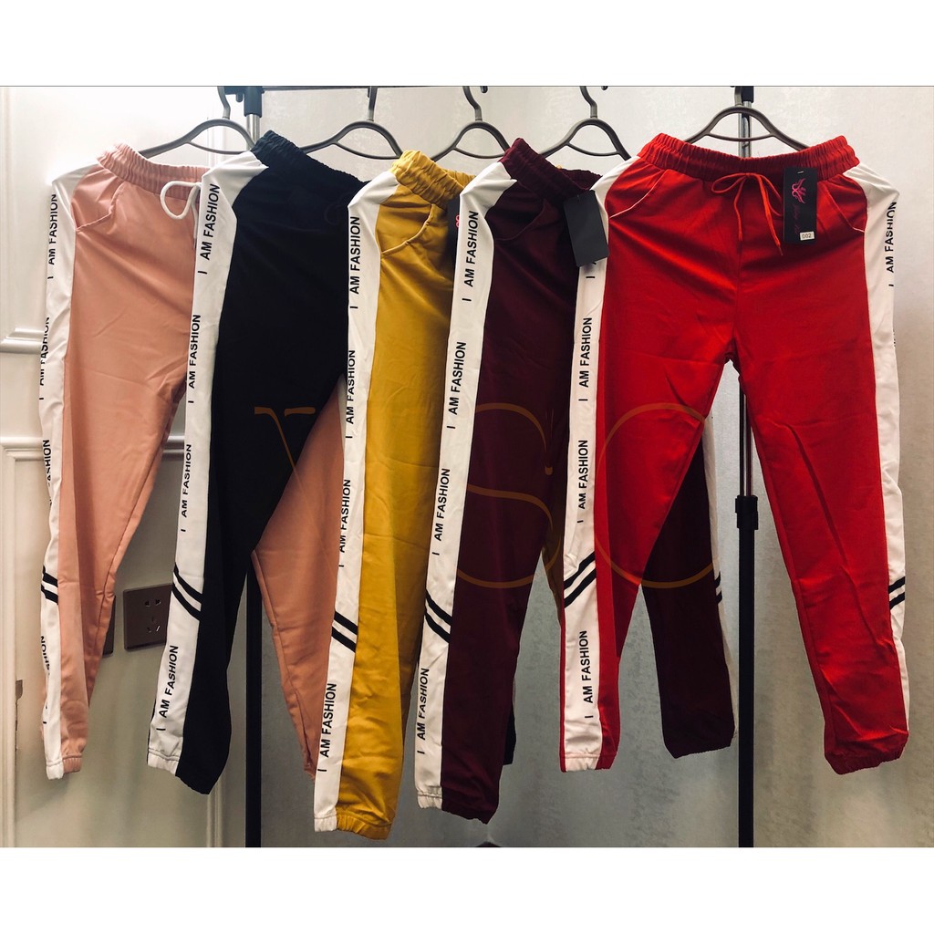 Korean Unify Jogger Pantsjogging Pants Trending Design For Plus Size Shopee Philippines 4250