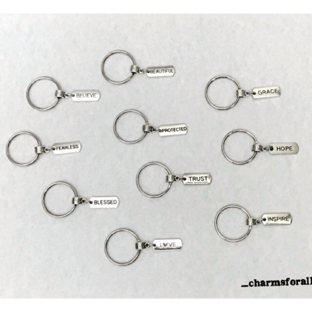 One Word Keychain Shopee Philippines