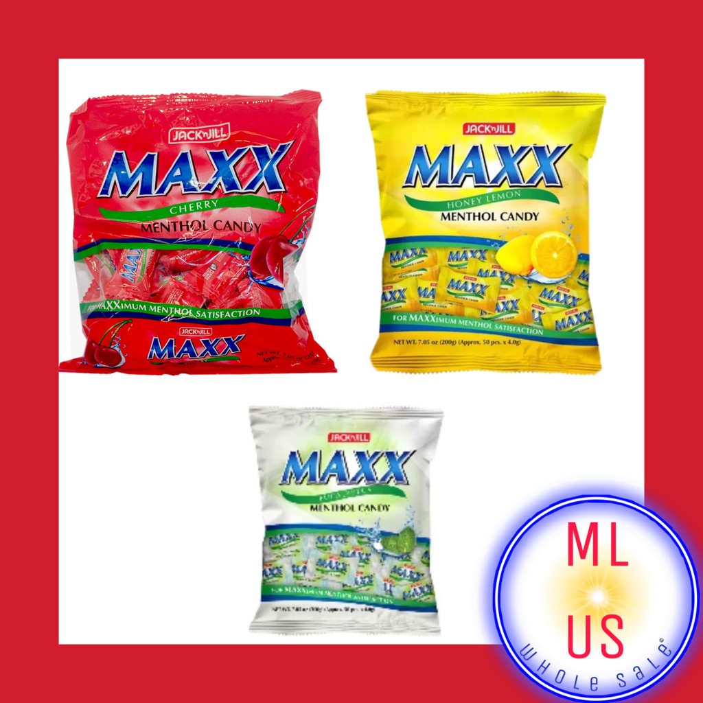 Maxx Menthol Candy Assorted 1 Pack | Shopee Philippines