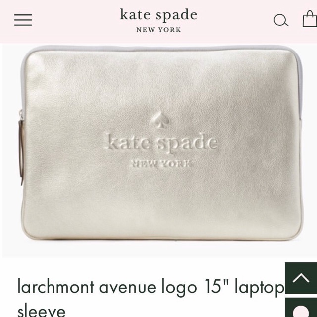 kate spade computer sleeve 15 inch
