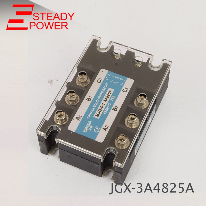 Three Phase Solid State Relay AC Control AC 40A 25A Actually 90280VAC