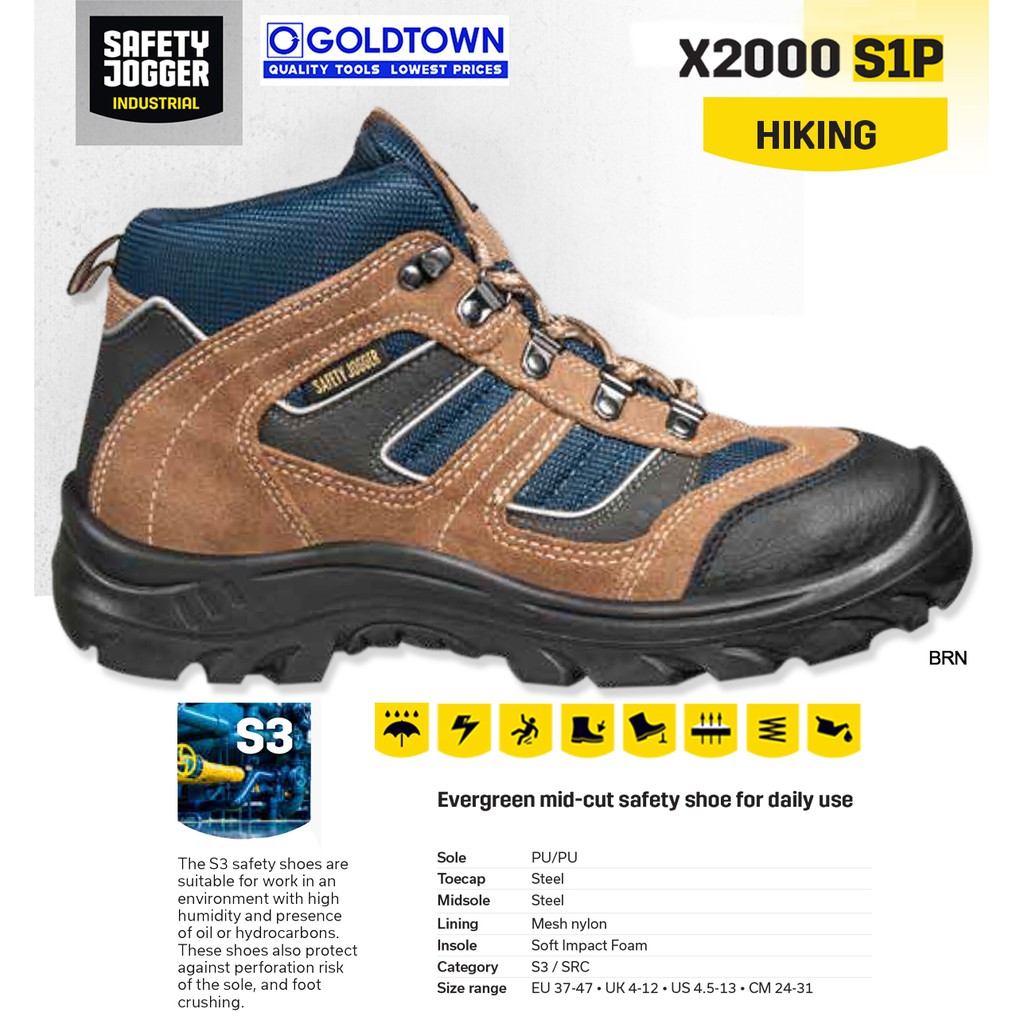 safety jogger steel toe boots