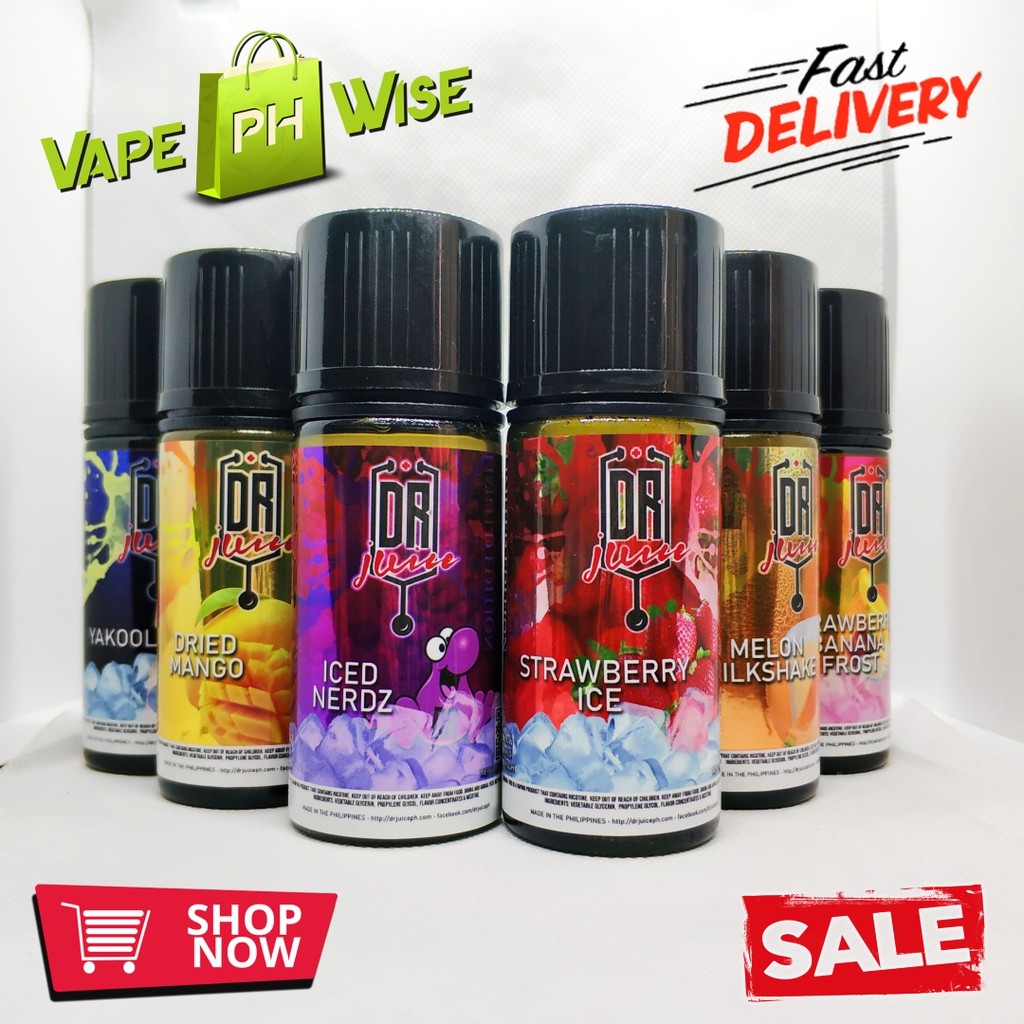 Dr. Juice/X 100ML 3MG Vape Juice COD Vape Vapor Vape Juice | Shopee ...