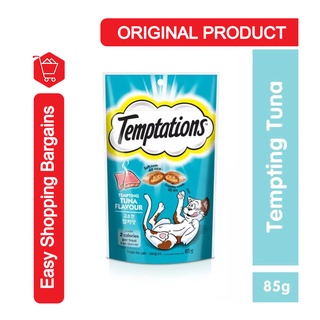 TEMPTATIONS Cat treats Tempting Tuna flavour 85g
