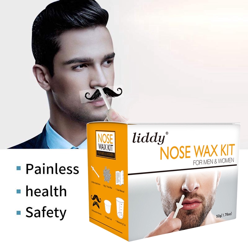 50g Nose Hair Removal Wax Kit Nasal Ear Hairs Painless Beads