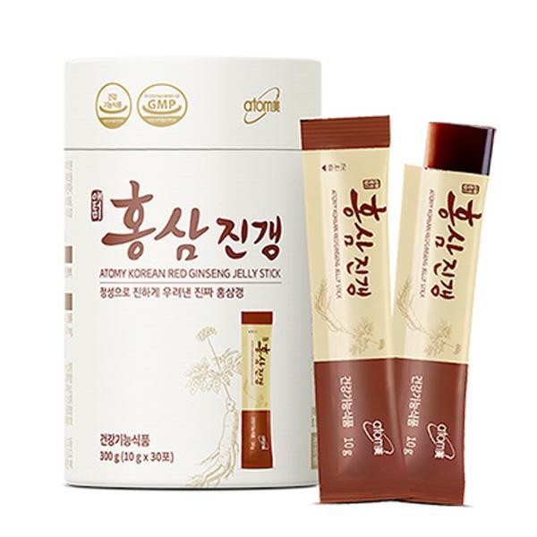 ATOMY Korean Red Ginseng Jelly Sticks 10g x 30sachet Health supplement
