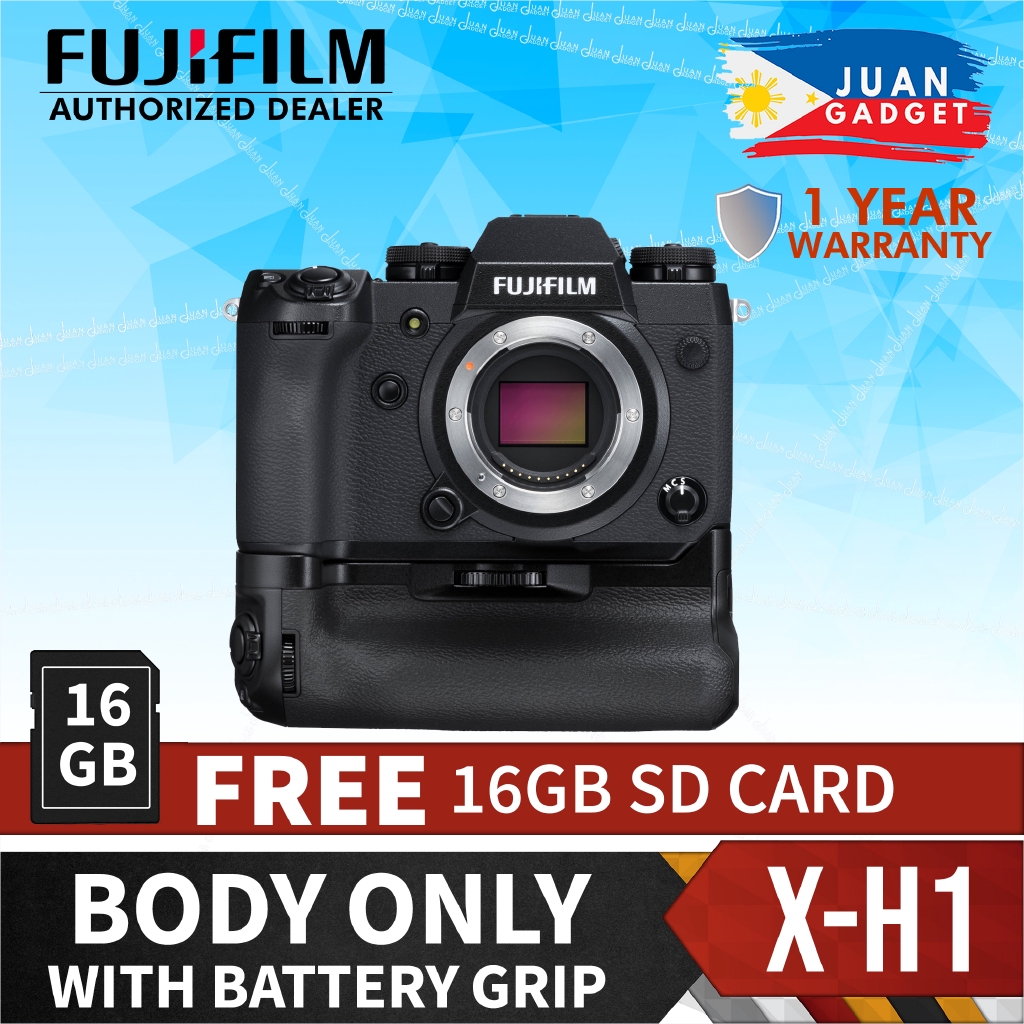 FUJIFILM XH1 Mirrorless Digital Camera Body with Battery Grip Kit Shopee Philippines