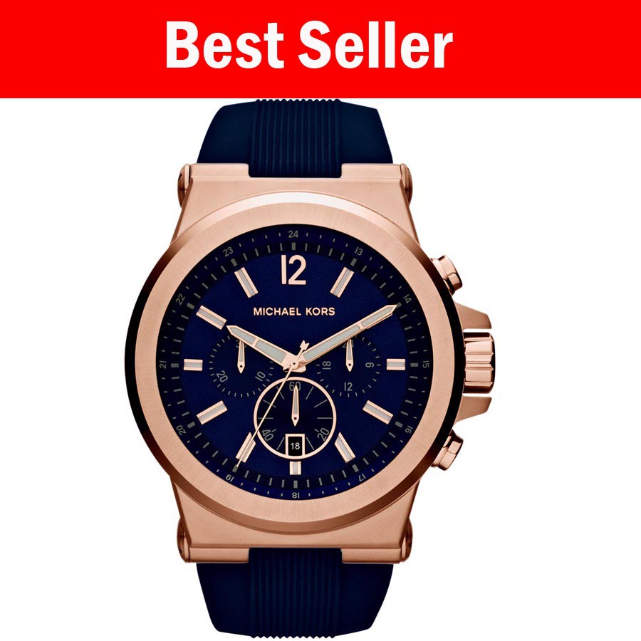 michael kors rubber strap watch