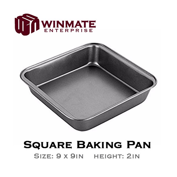 square cake pan sizes